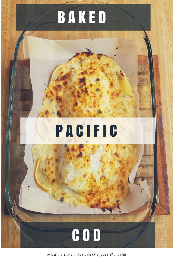 Baked Pacific Cod