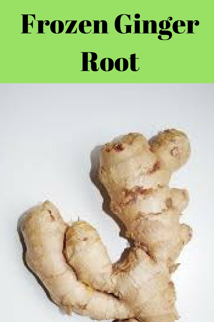 Frozen Ginger Root