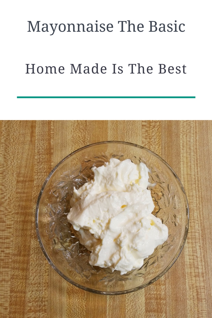 Mayonnaise the Basic Made at Home Cooking with Brad